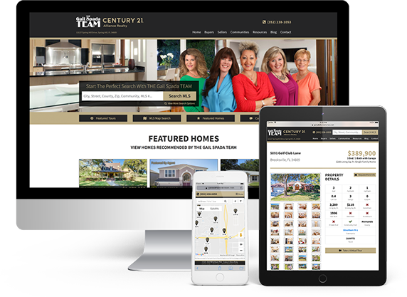 Responsive Real Estate IDX/MLS Websites and Web Design for Agents, Teams, and Brokers